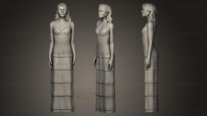 Statues of famous people (STKC_0028) 3D model for CNC machine